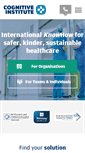 Mobile Screenshot of cognitiveinstitute.org